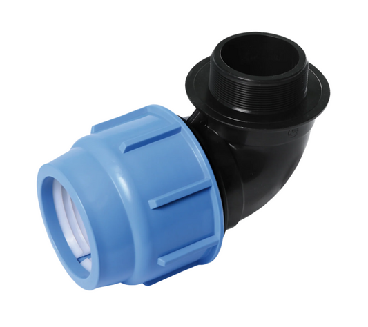 SAB Compression 90° Male Elbow | 20mm - 110mm Sizes