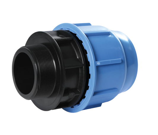 SAB Compression Male Adaptor | 20mm - 110mm Sizes