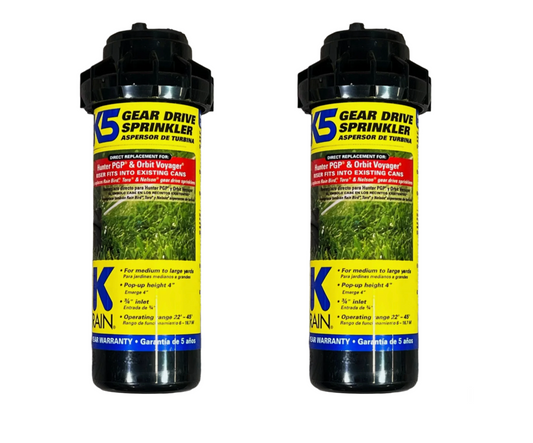 K-Rain K5 Gear Drive Rotor Sprinkler 3/4" | Bulk Pack
