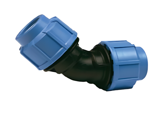 Alprene Compression 45° Elbow | 20mm - 63mm Sizes