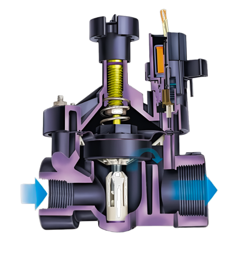 Rain Bird PESB100 Commercial Solenoid Valve with Flow Control: 25mm BSP