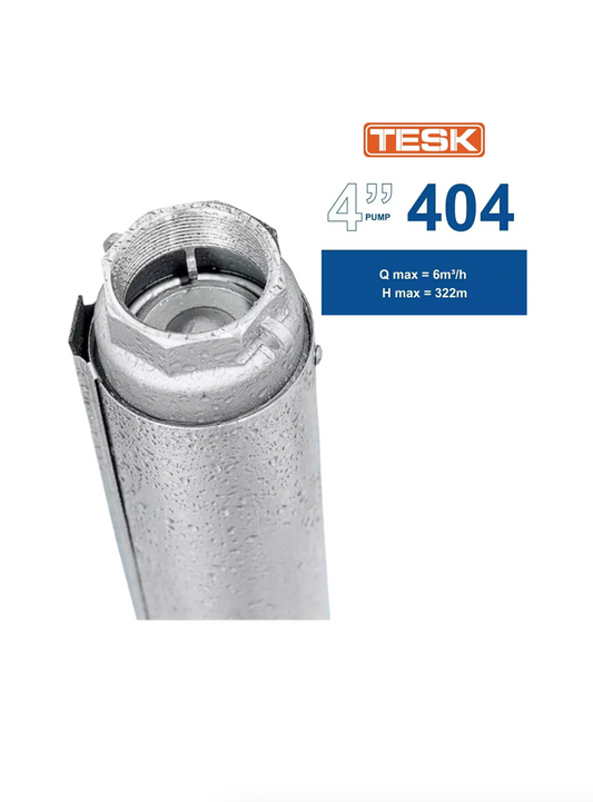 TESK 404 Series 4" Submersible Borehole Pumps