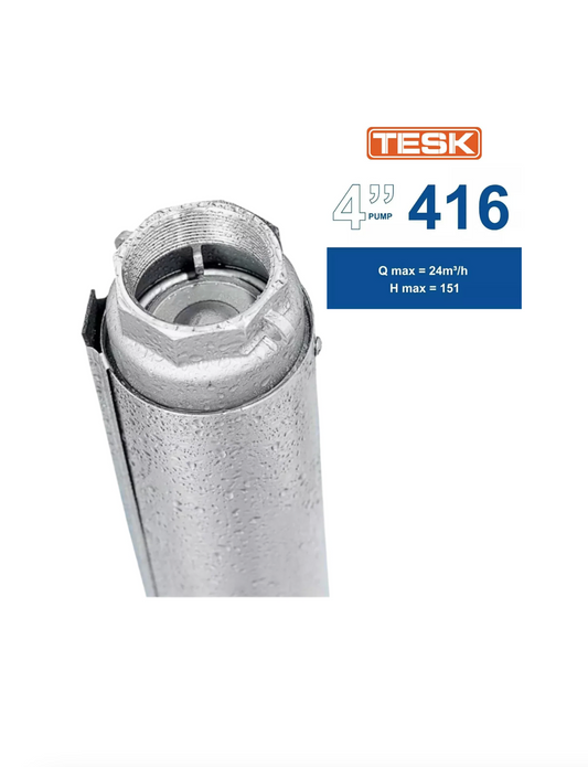 TESK 416 Series 4" Submersible Borehole Pumps
