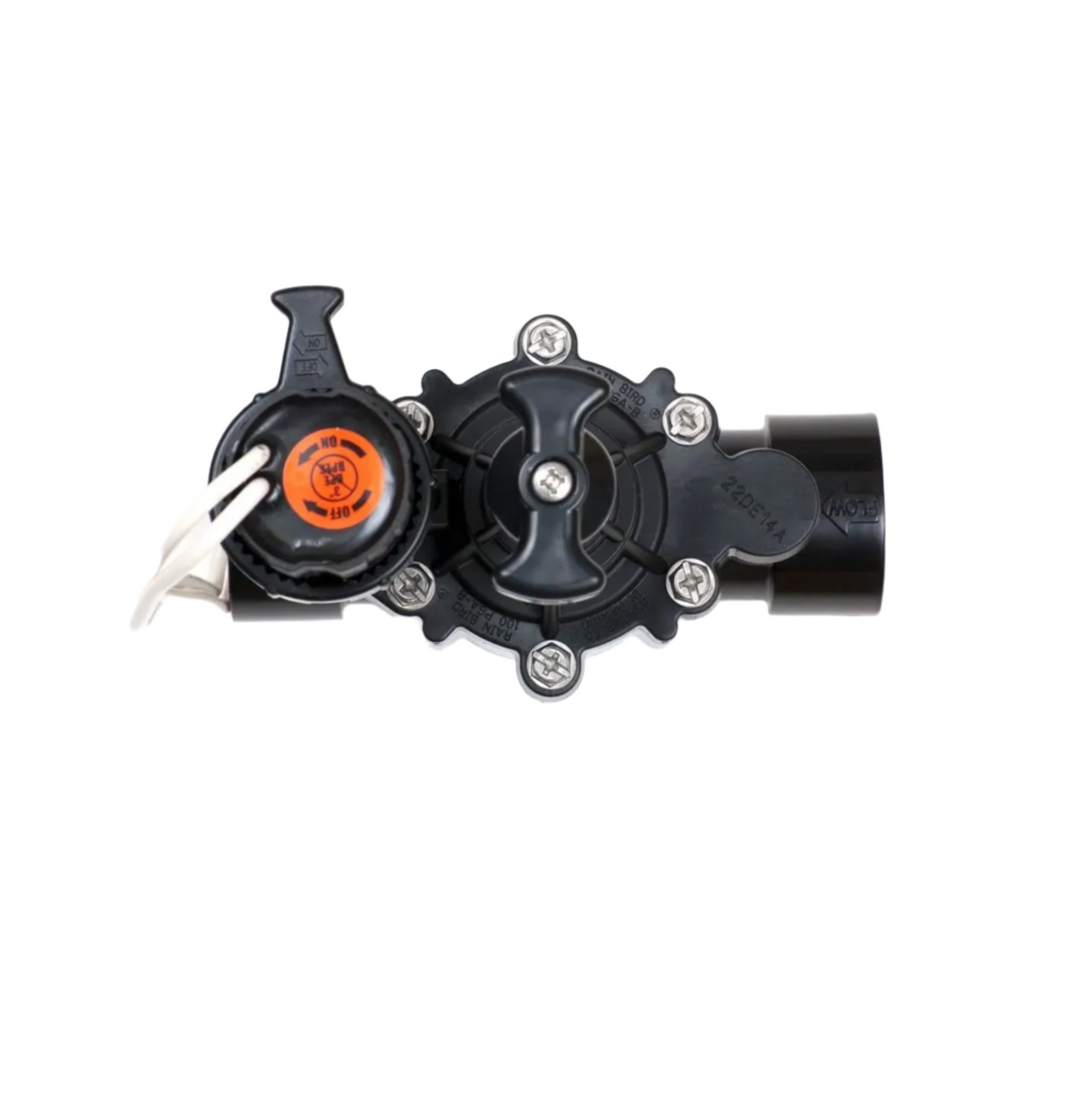 Rain Bird PGA100 Solenoid Valve with Flow Control: 25mm BSP