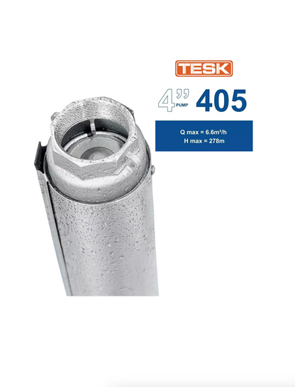 TESK 405 Series 4" Submersible Borehole Pumps