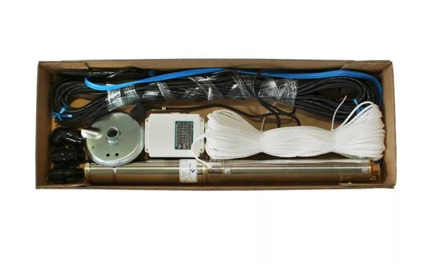 JohnTech 4" Complete Borehole Pump Packs | 0.37kW to 1.1kW